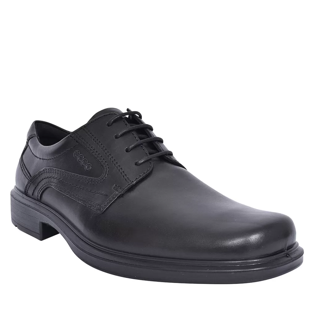 Mens ECCO 50144 Helsinki Laced Shoe For Men In Black