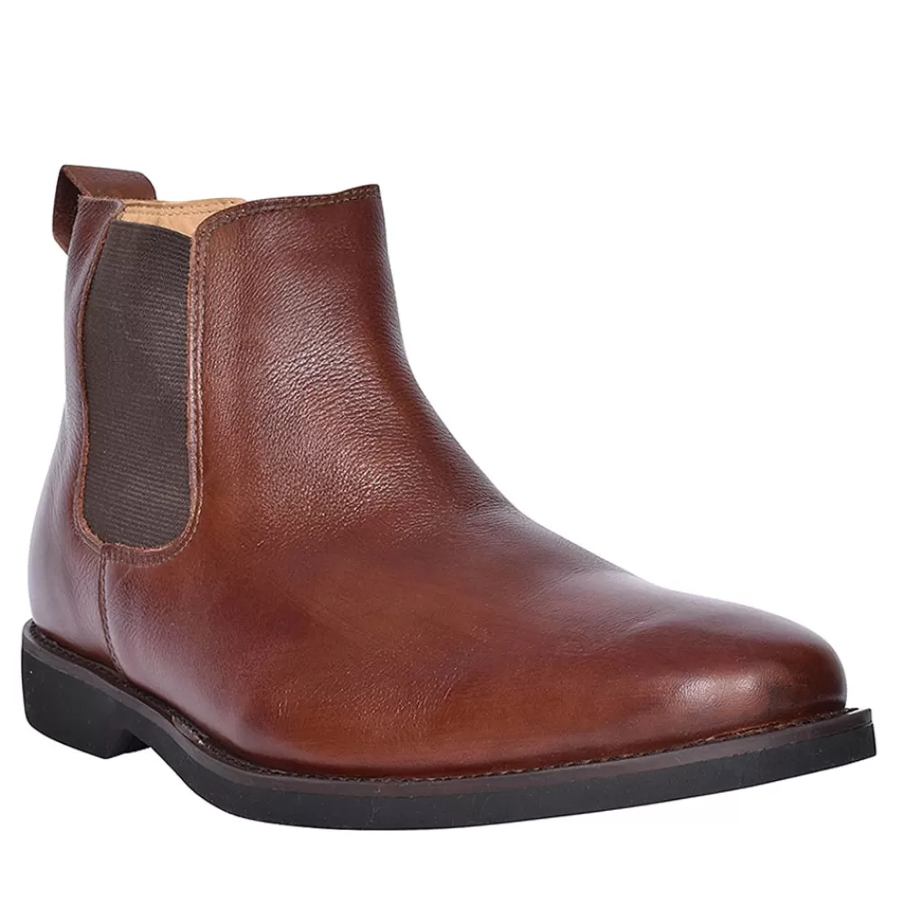 Mens ANATOMIC & CO 565692 Cardoso Pinhao Brown Chelsea Boots For Menin Tan