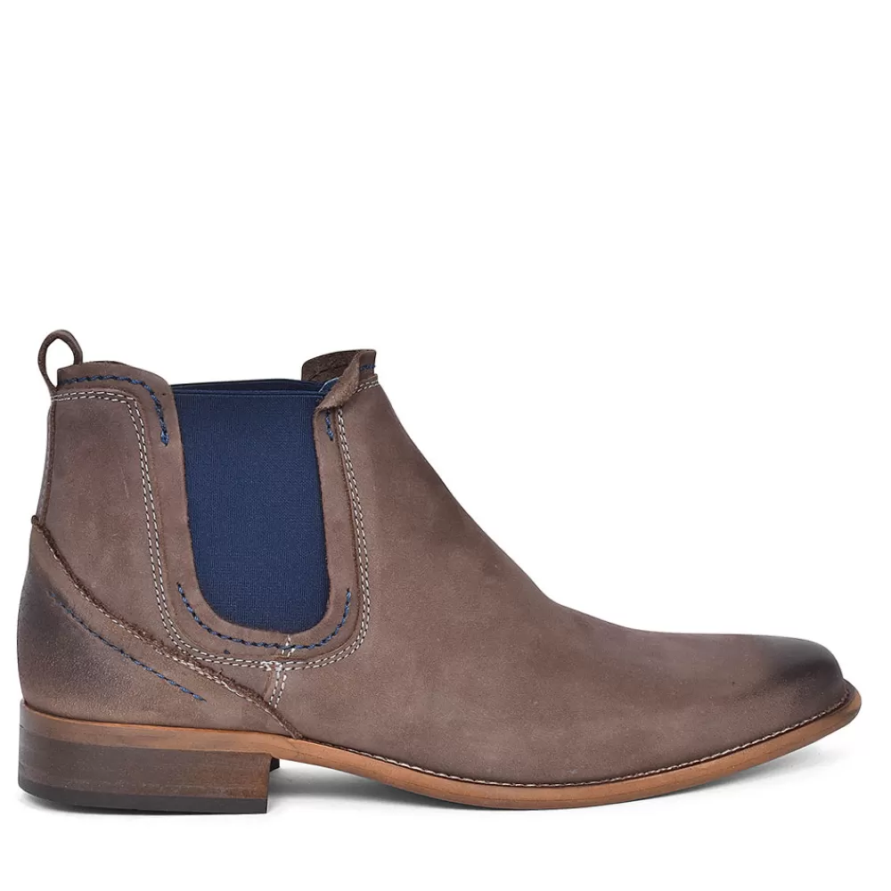 Mens ESCAPE Austin Chelsea Boot For Men In Charcoal