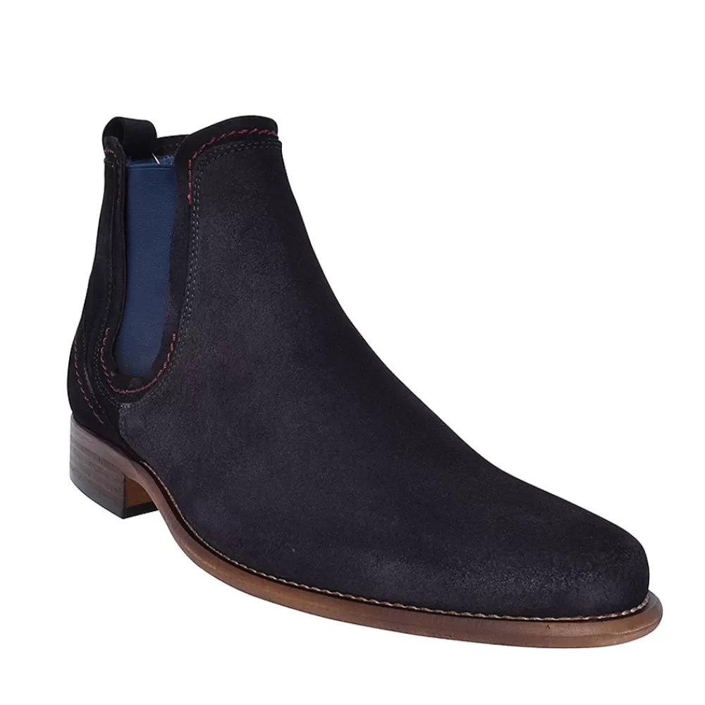 Mens ESCAPE Austin Chelsea Boot For Men In Navy