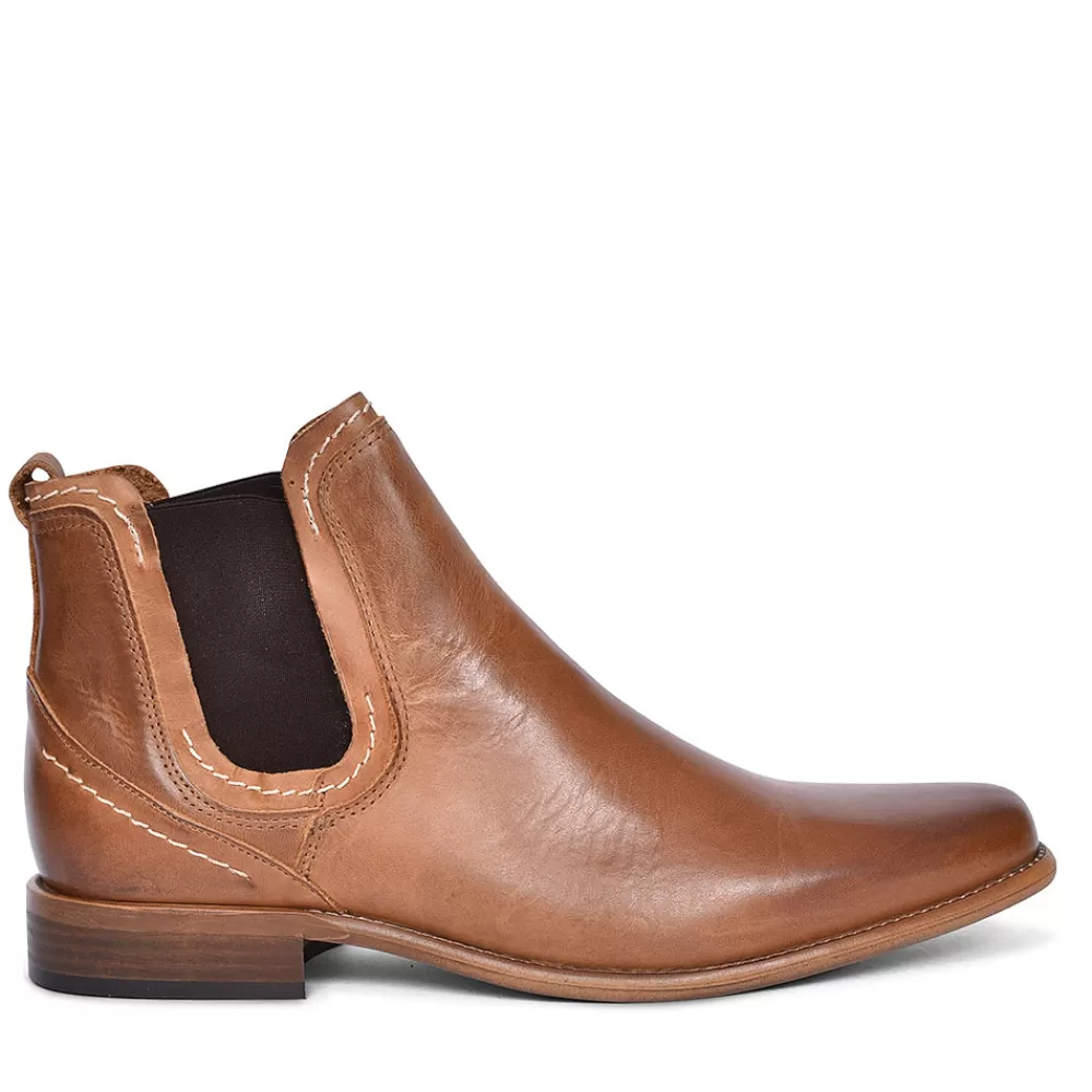 Mens ESCAPE Austin Chelsea Slip On Boot For Men In Tan