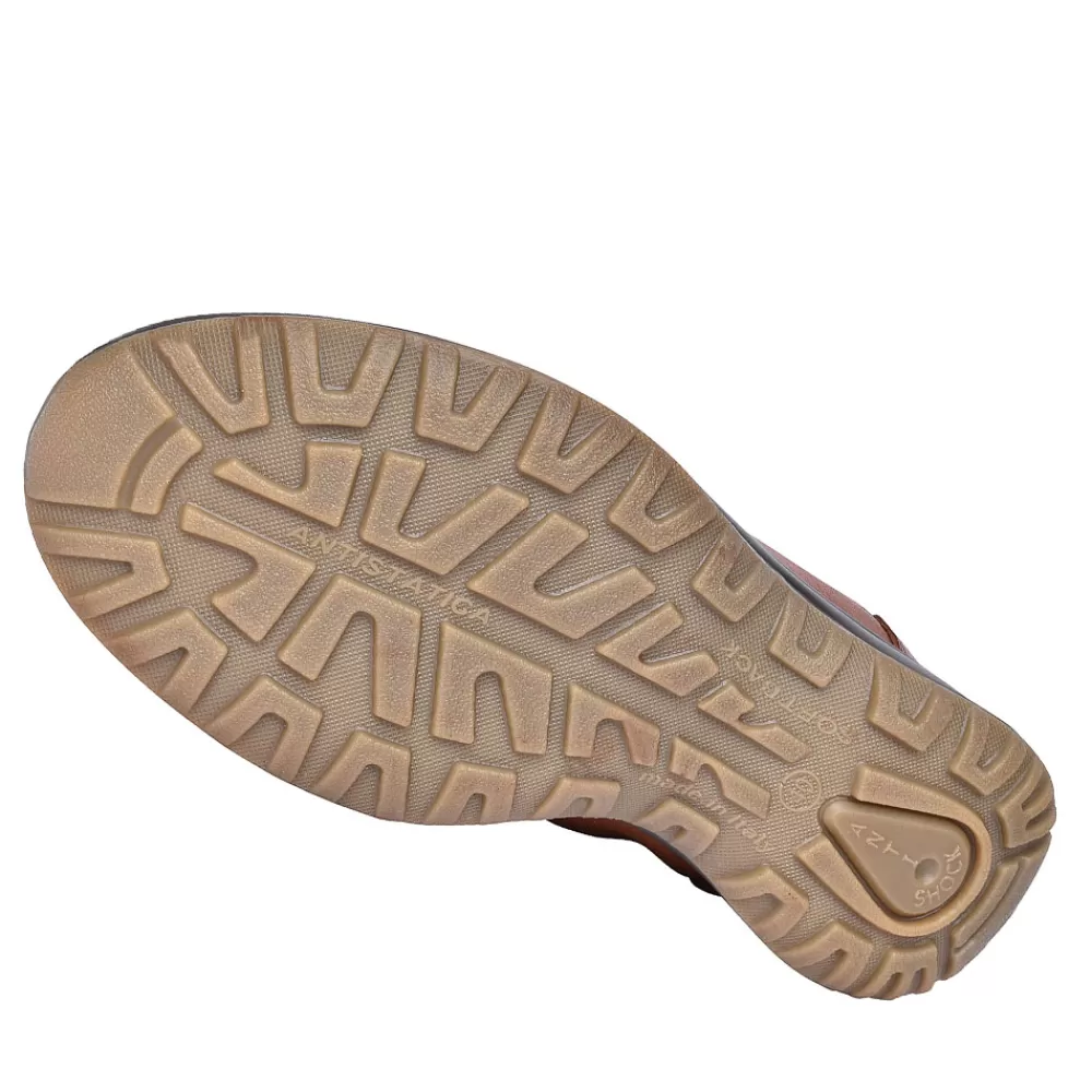 Mens GRISPORT Bmg050 Livingston Tan Laced Walking Shoes For Men In Tan