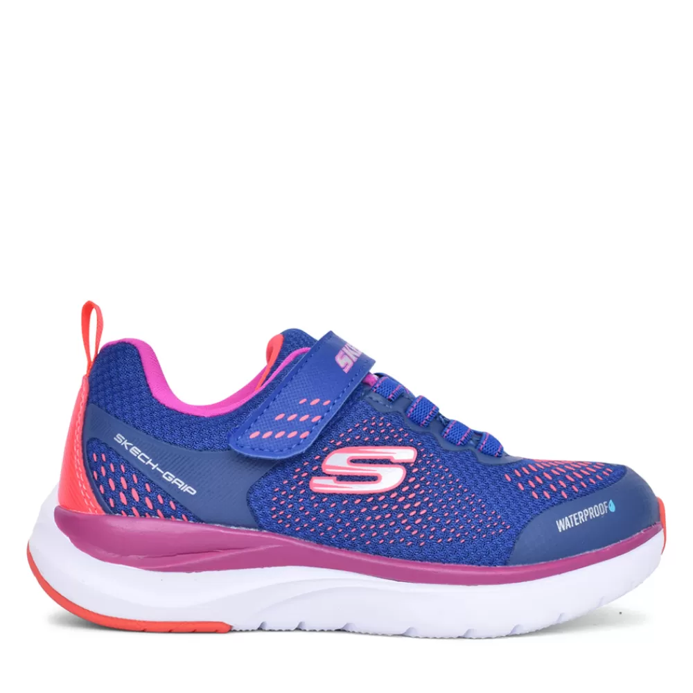 Kids SKECHERS Girls 302393L Hydro Mist Trainer In Blue