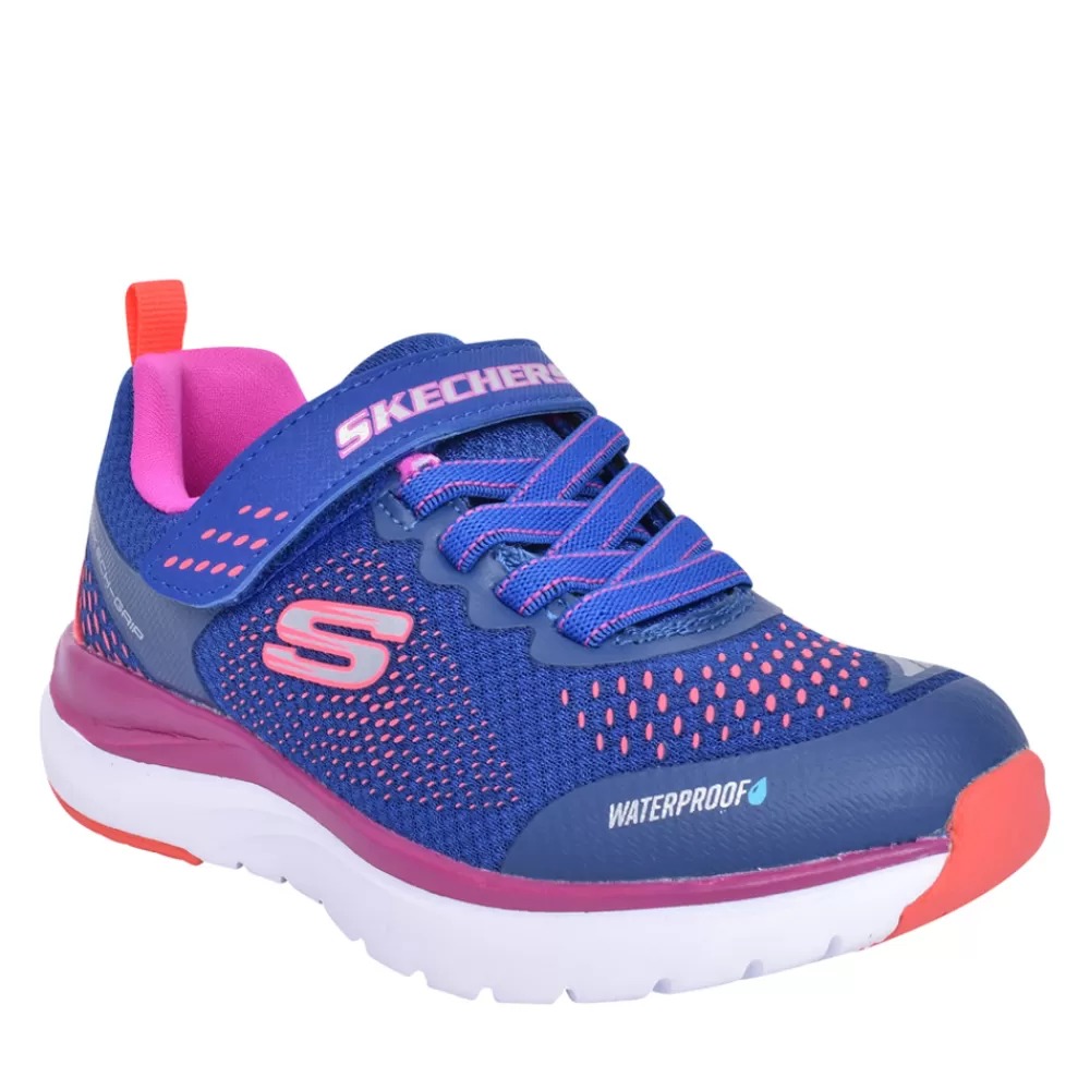 Kids SKECHERS Girls 302393L Hydro Mist Trainer In Blue