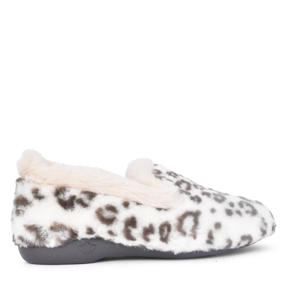 Ladies LUNAR Kla215 Slipper In White