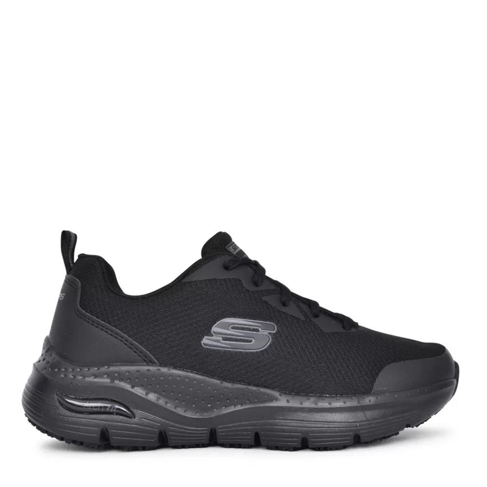 Ladies SKECHERS Ladies 108019Ec Arch Fit Sr Trainer In Black