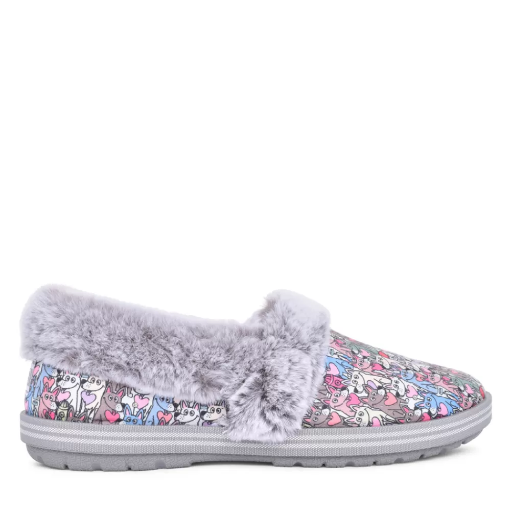 Ladies SKECHERS Ladies 113485 Too Cozy Slipper In Multi-Colour