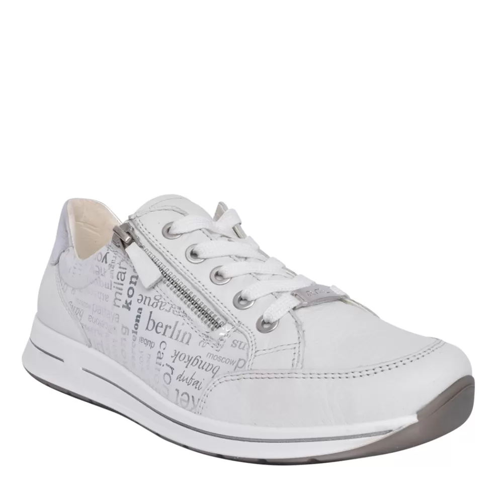 Ladies ARA Ladies 12-24801 Trainer In Silver