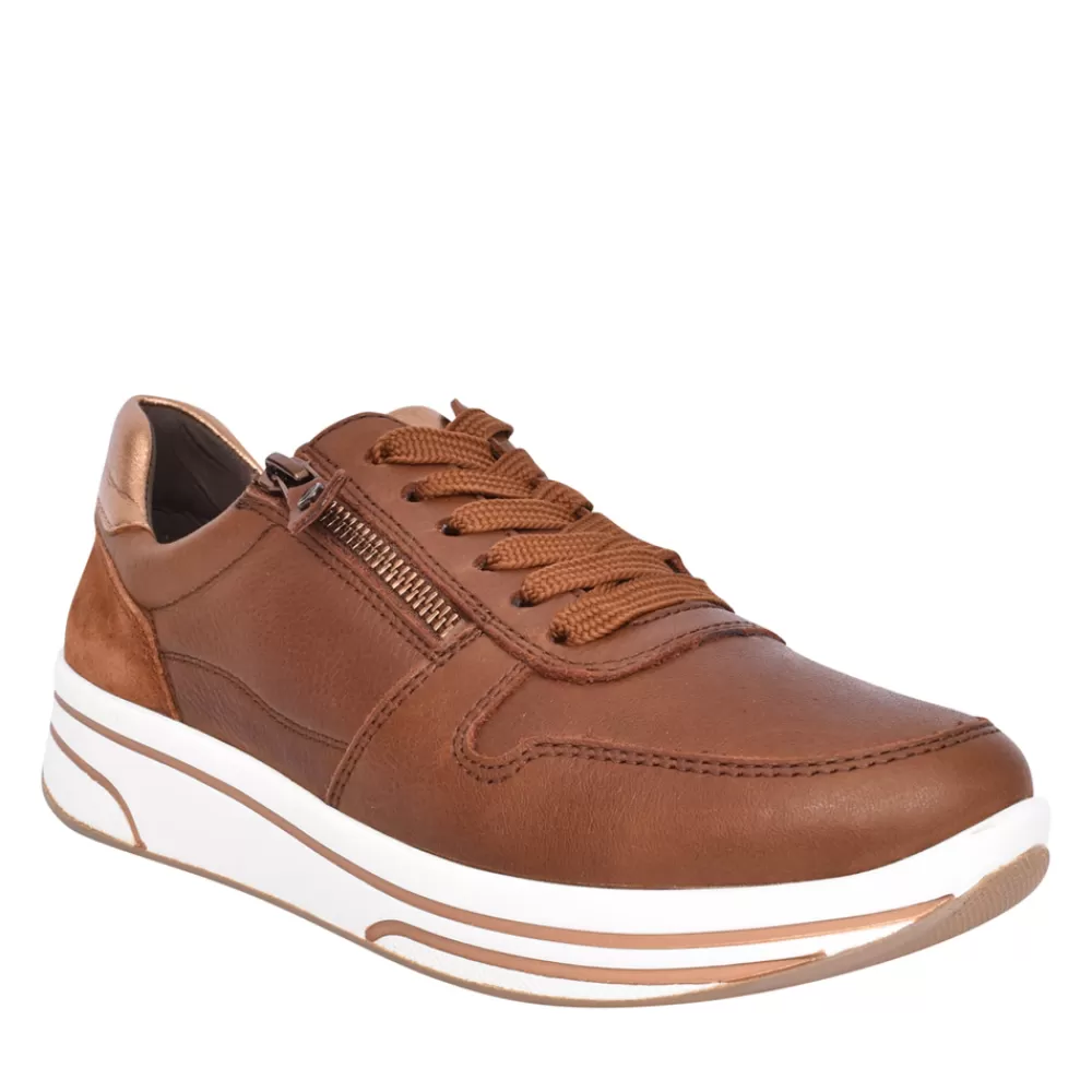 Ladies ARA Ladies 12-32440 Trainer In Brown