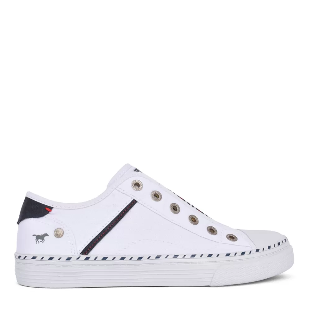 Ladies MUSTANG Ladies 1376401 Trainer In White