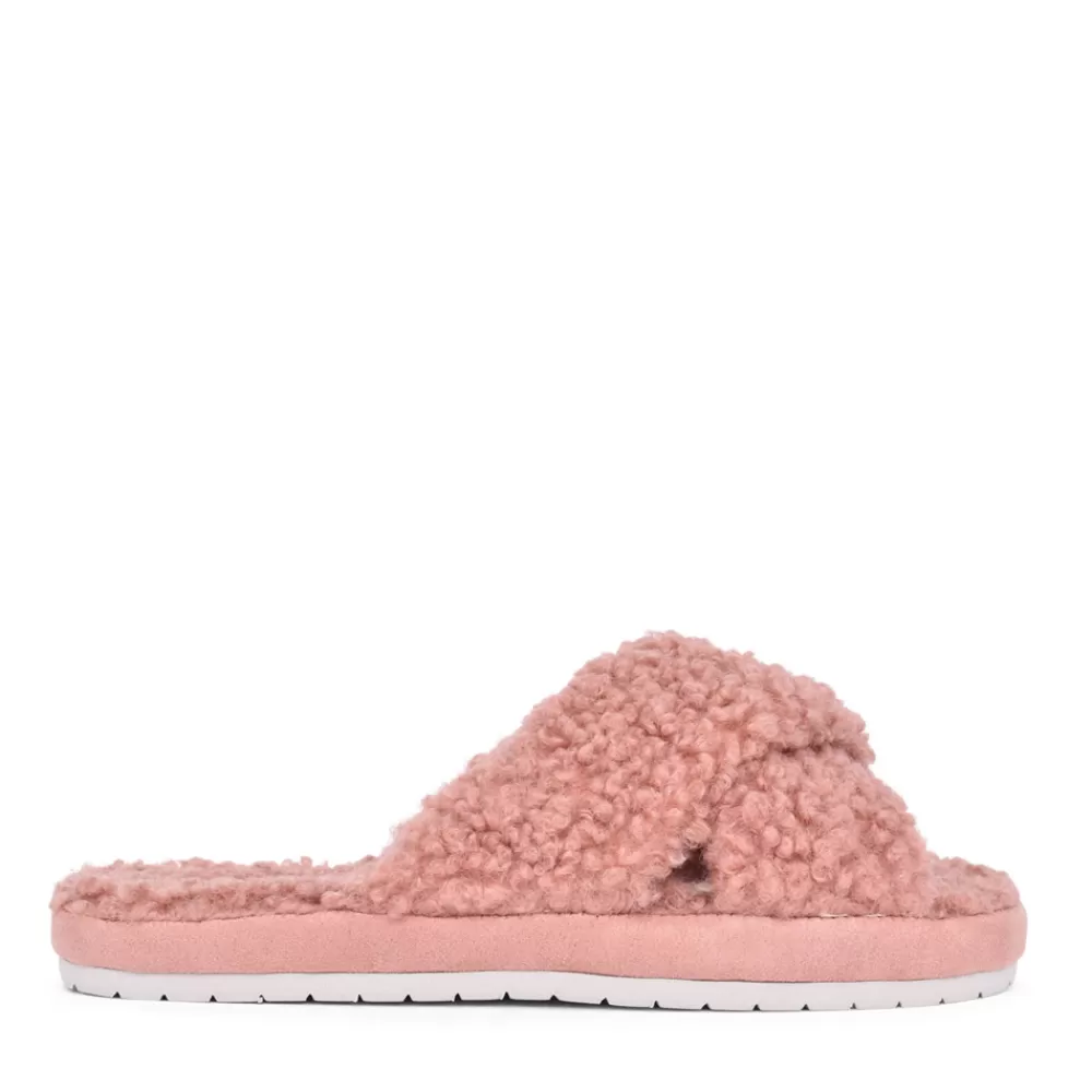 Ladies SKECHERS Ladies 167236 Cozy Slide Mule Slipper In Rose