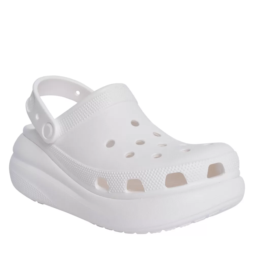 Ladies CROCS Ladies 207521 Classic Crush Clog In White