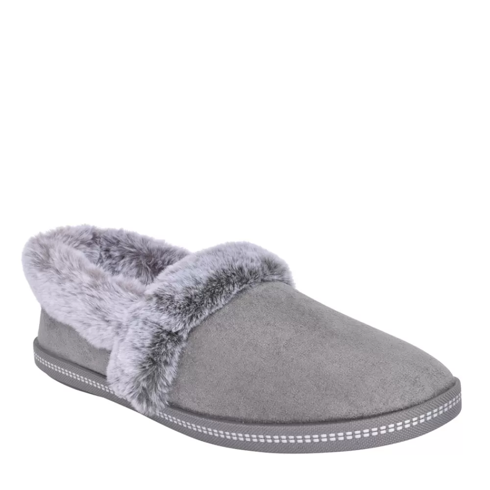 Ladies SKECHERS Ladies 32777 Cozy Campfire Slipper In Grey