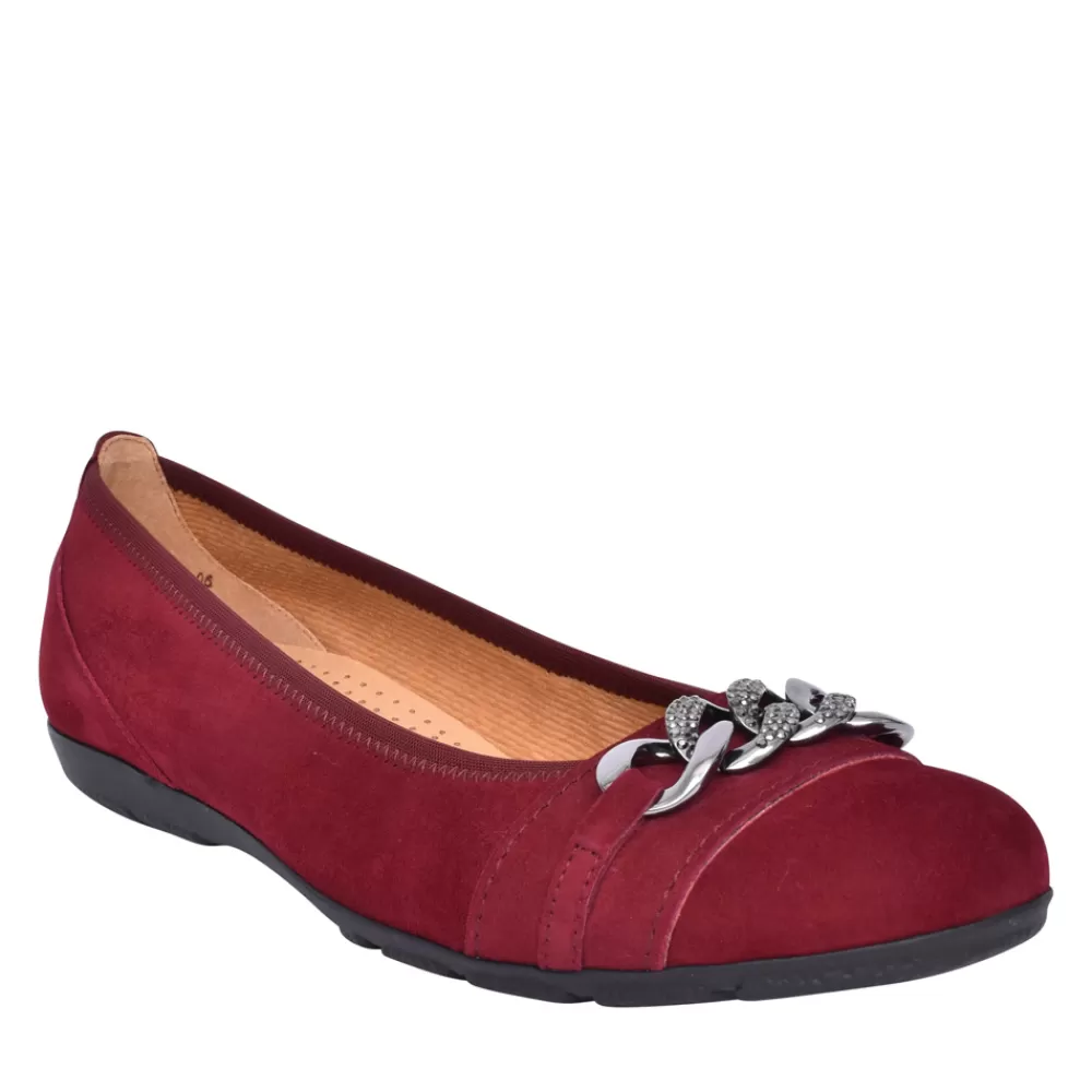 Ladies GABOR Ladies 34.160 Slip-On Shoe In Wine