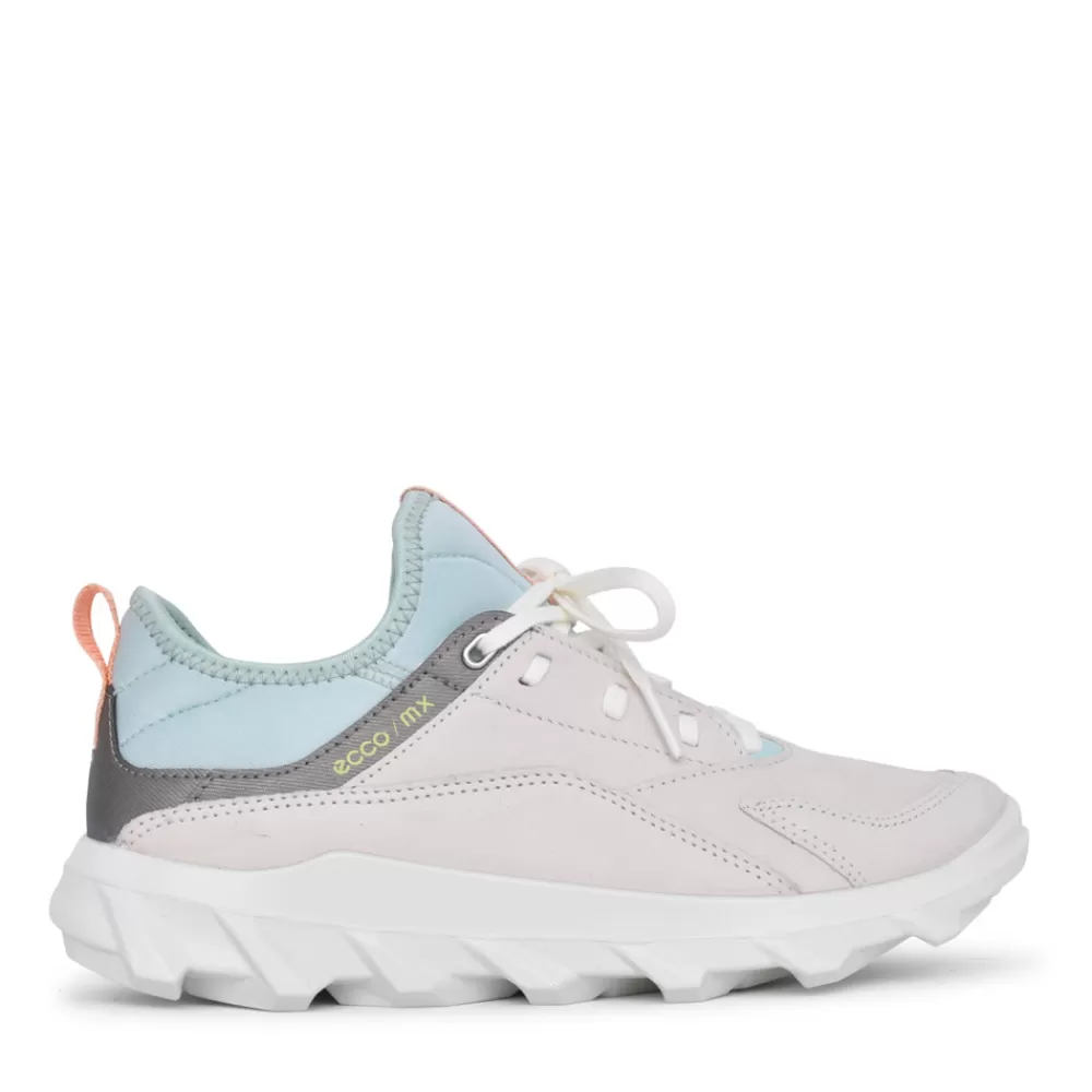 Ladies ECCO Ladies 820183 Laced Trainer In Light Grey