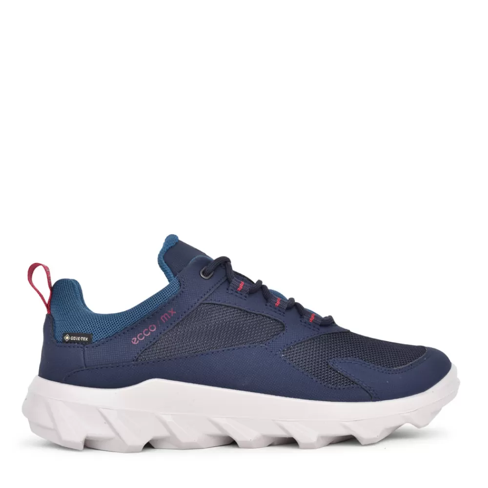 Ladies ECCO Ladies 820193 Laced Trainer In Navy