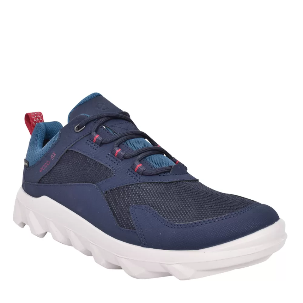 Ladies ECCO Ladies 820193 Laced Trainer In Navy