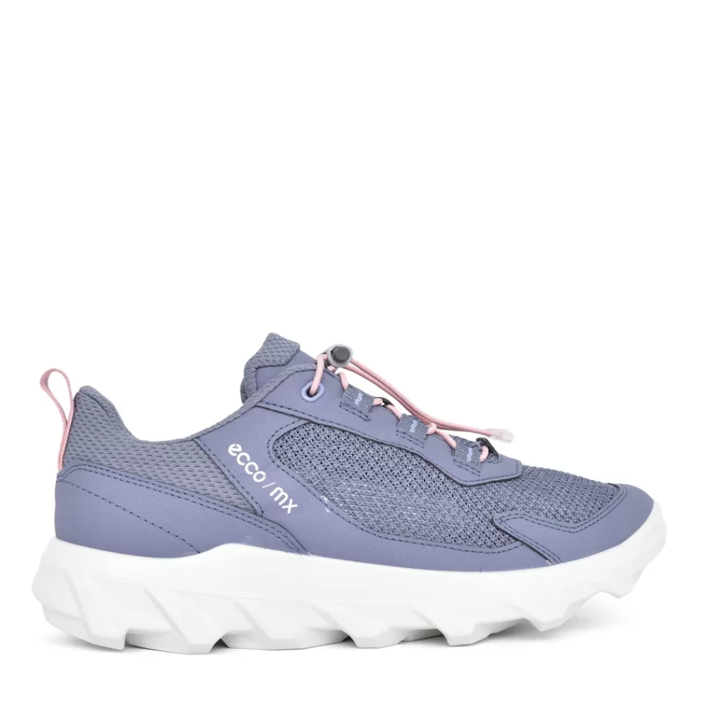 Ladies ECCO Ladies 820263 Laced Trainer In Blue