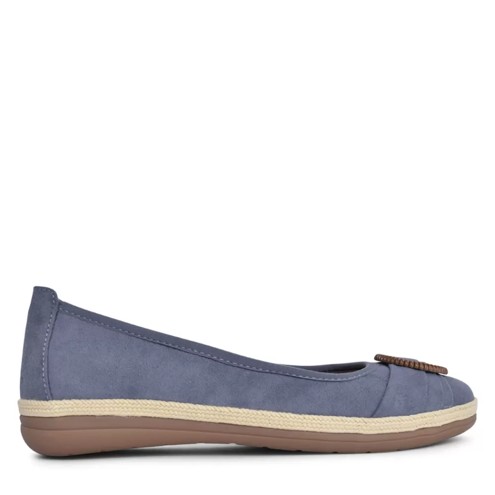 Ladies JANA Ladies 8-22161 Slip-On Shoe In Denim