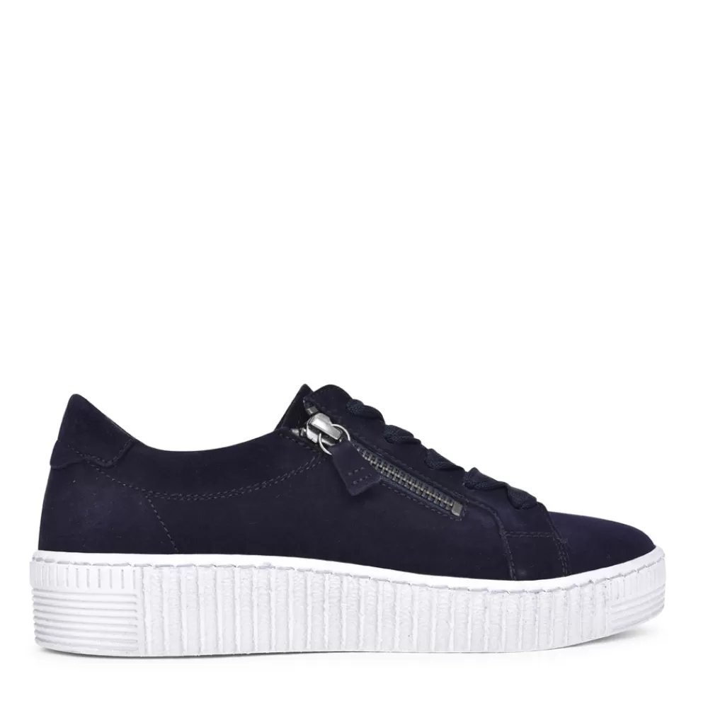 Ladies GABOR Ladies 83.334 Trainer In Navy