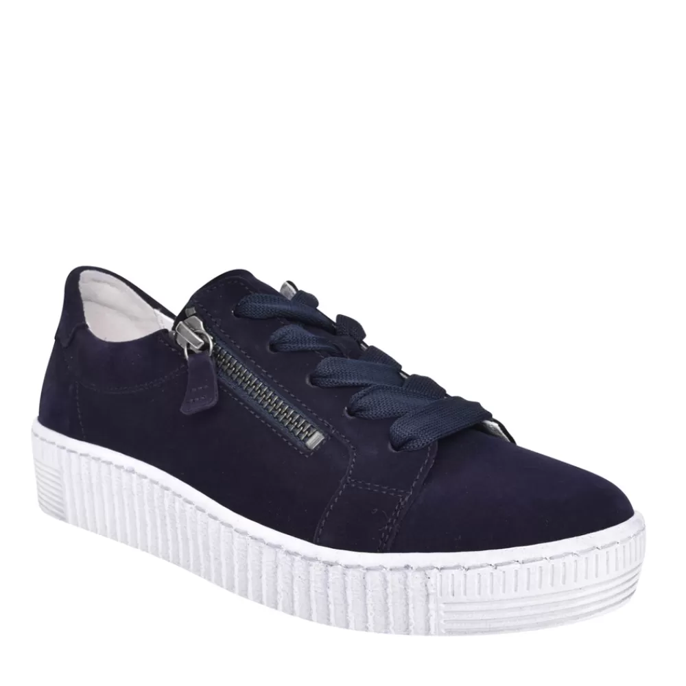 Ladies GABOR Ladies 83.334 Trainer In Navy