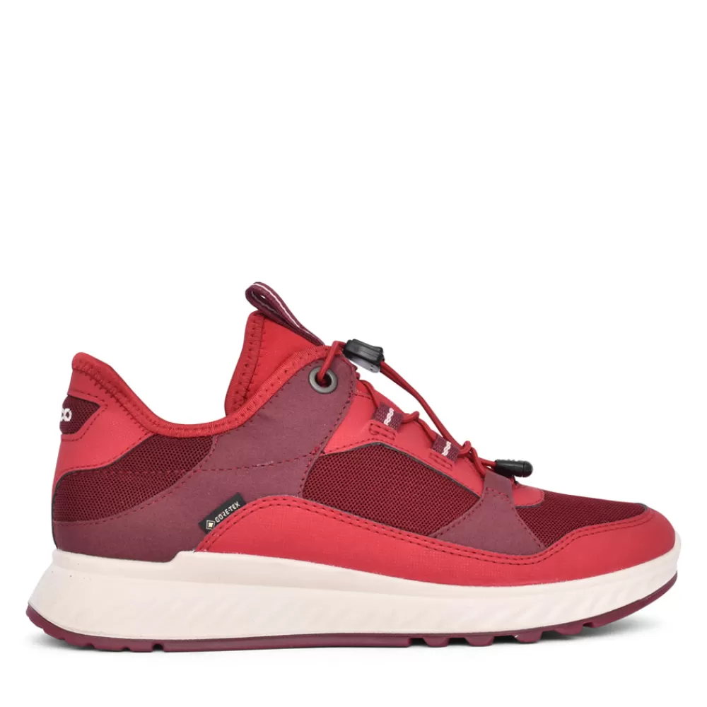 Ladies ECCO Ladies 835333 Exostride Trainer In Red