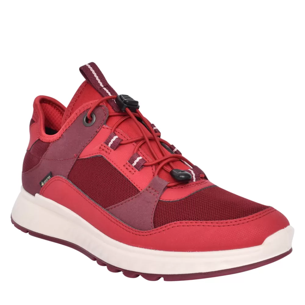 Ladies ECCO Ladies 835333 Exostride Trainer In Red