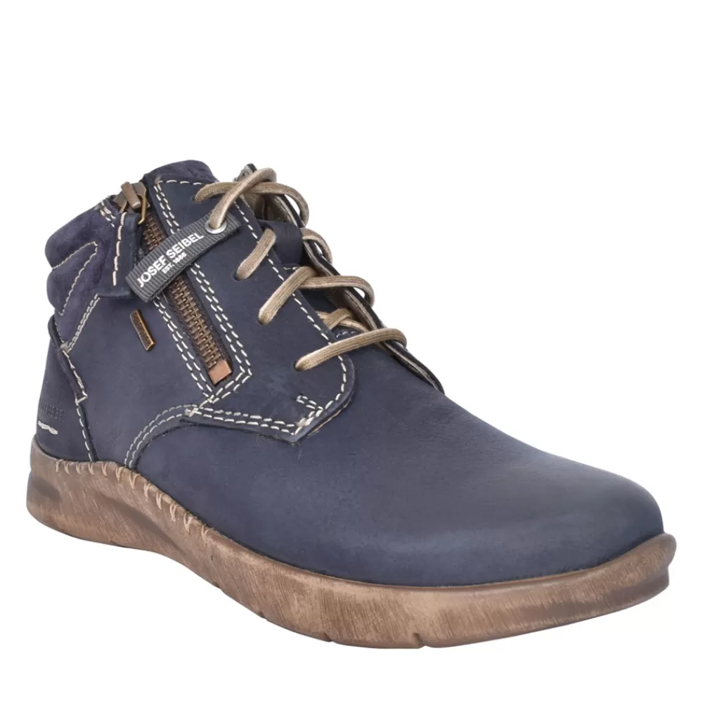 Ladies JOSEF SEIBEL Ladies 91752 Conny52 Ankle Boot In Navy