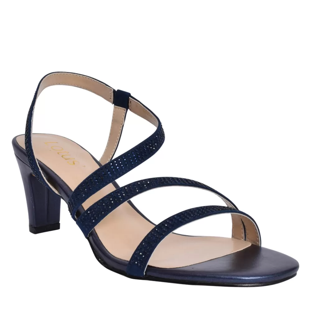 Ladies LOTUS Ladies Bernadette Uls377 Sandal In Navy