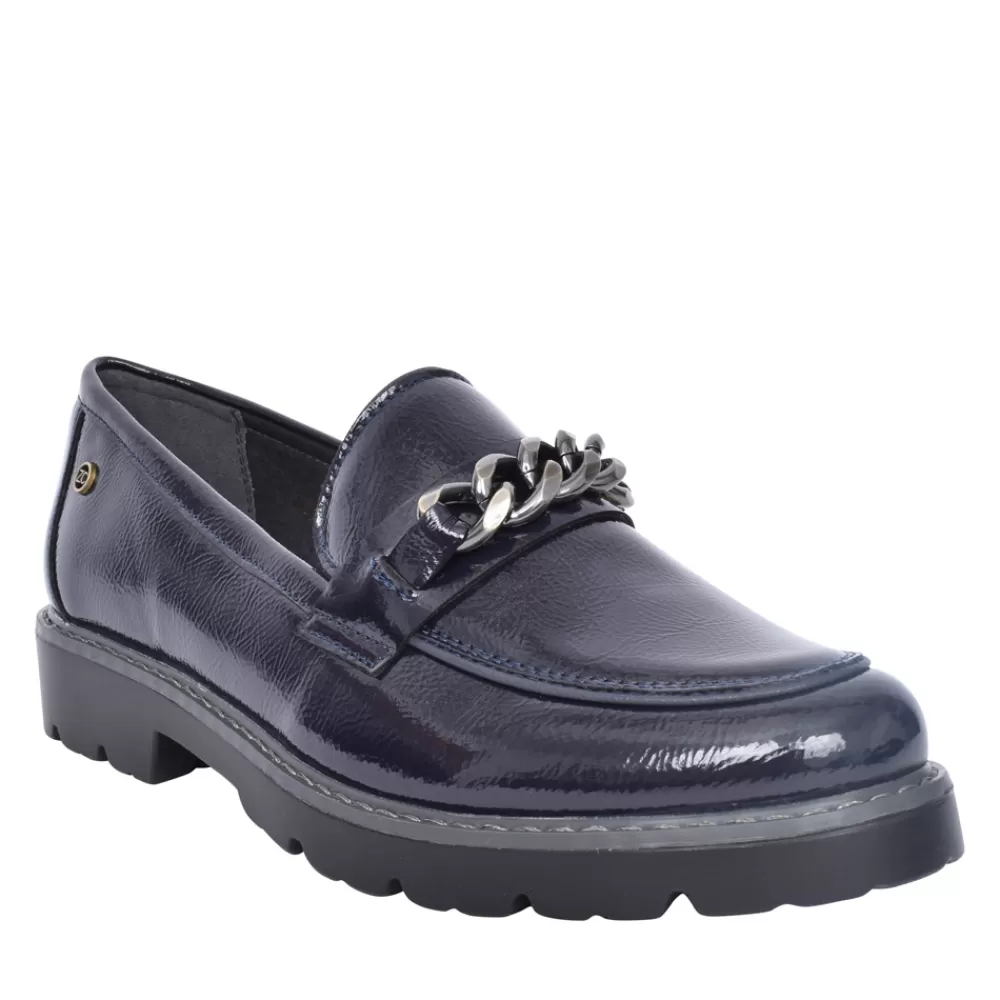 Ladies ZANNI & CO Ladies Daqia Loafer In Navy