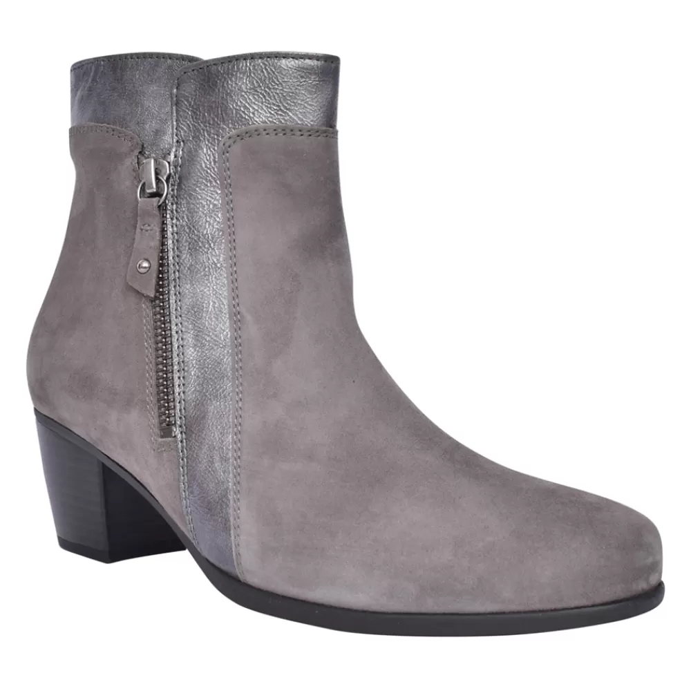 Ladies GABOR Ladies Easter 35.520 Ankle Boot In Dark Grey