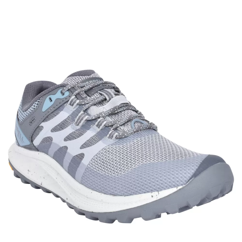 Ladies MERRELL Ladies J037342 Antora 3 Gtx Walking Trainer In Grey