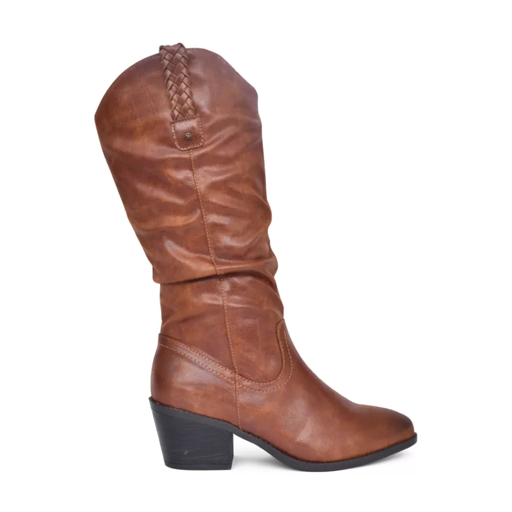 Ladies ESCAPE Ladies Oakland Long Leg Boot In Brown