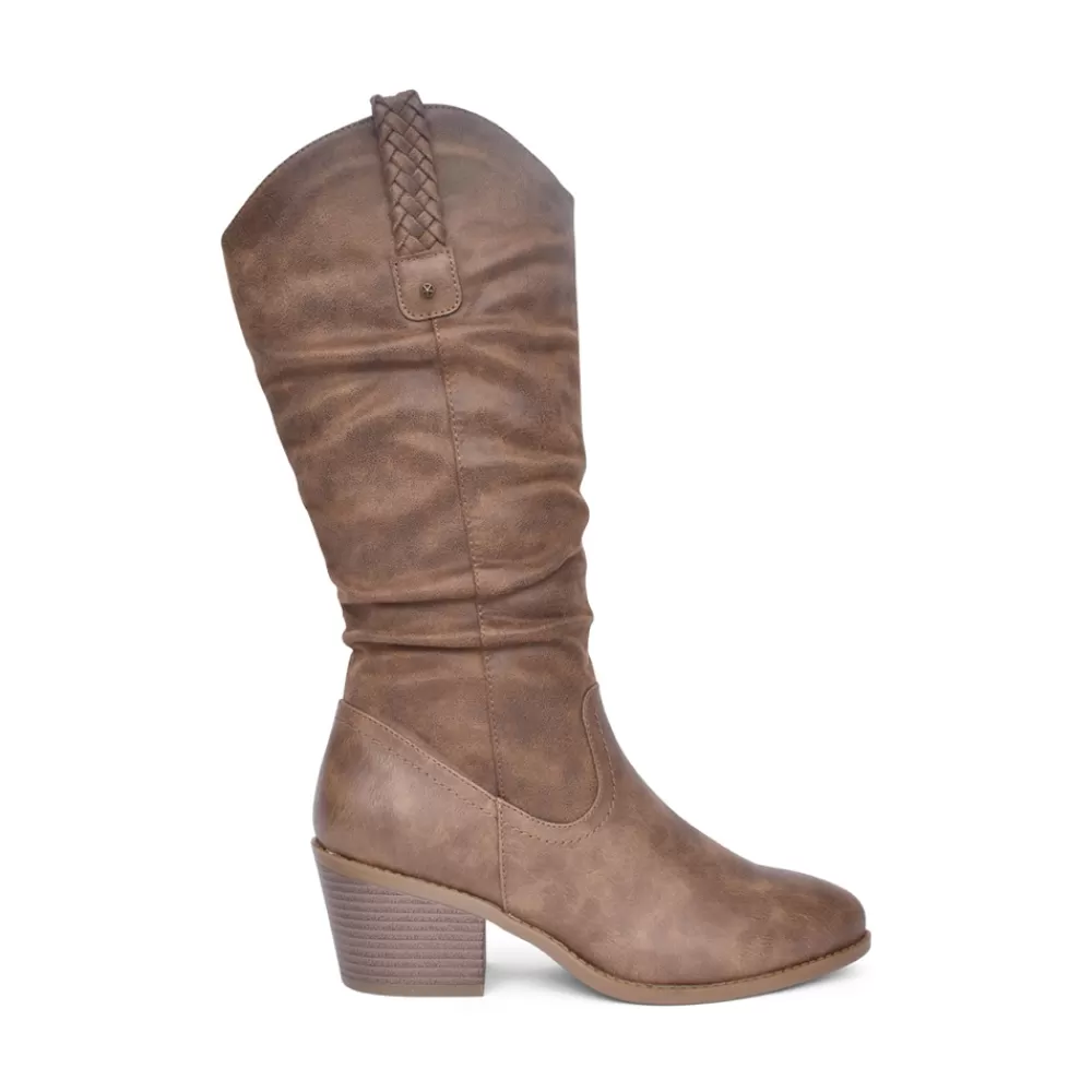 Ladies ESCAPE Ladies Oakland Long Leg Boot In Taupe