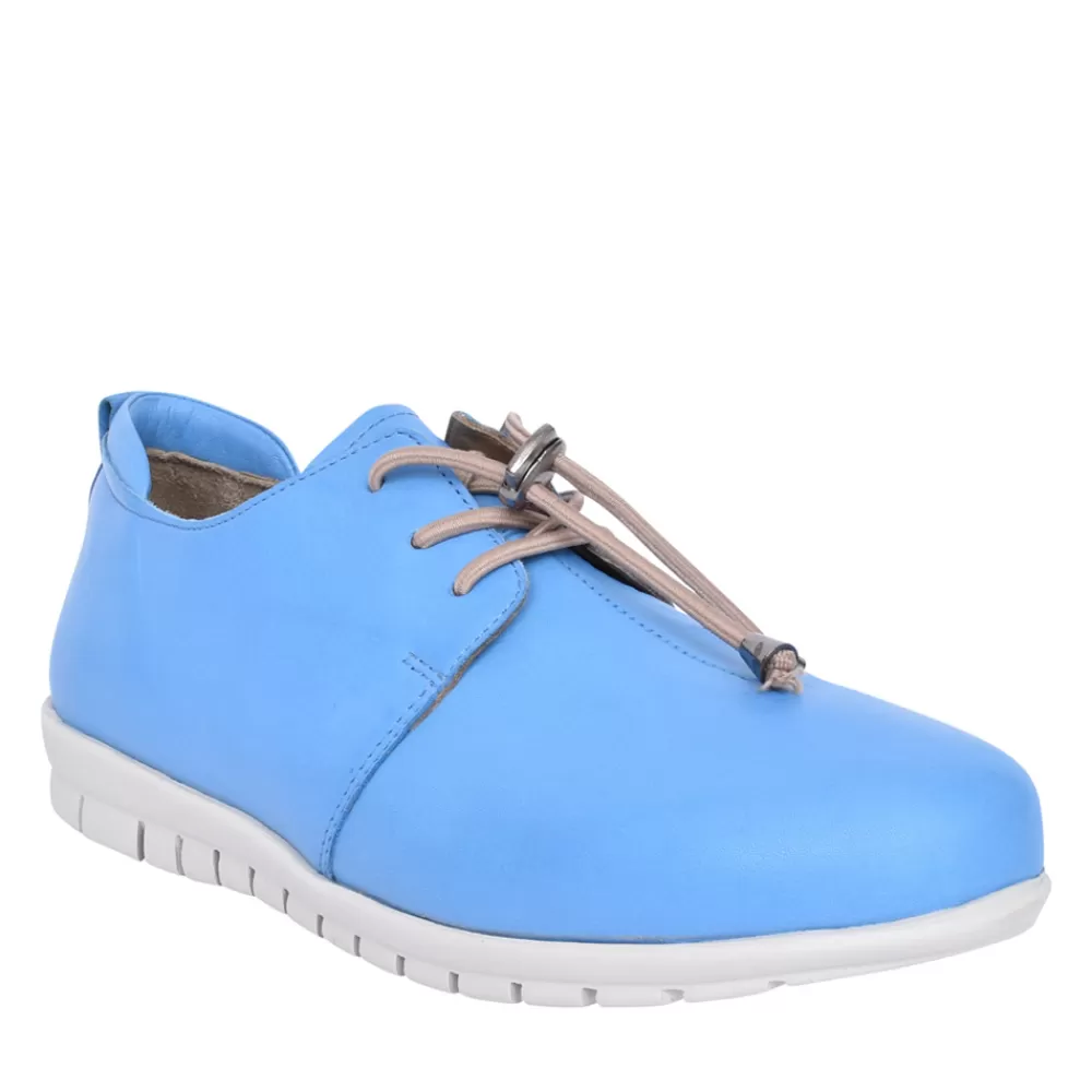 Ladies ADESSO Ladies Sarah Laced Shoe In Blue