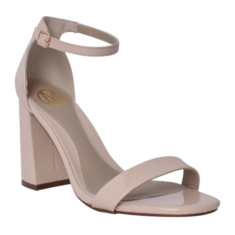 Ladies MILLIE & CO Ladies Tasha Block Heel Sandal In Nude