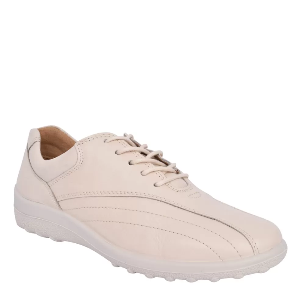 Ladies HOTTER Ladies Tone Ii Wide Fit Trainer In Beige