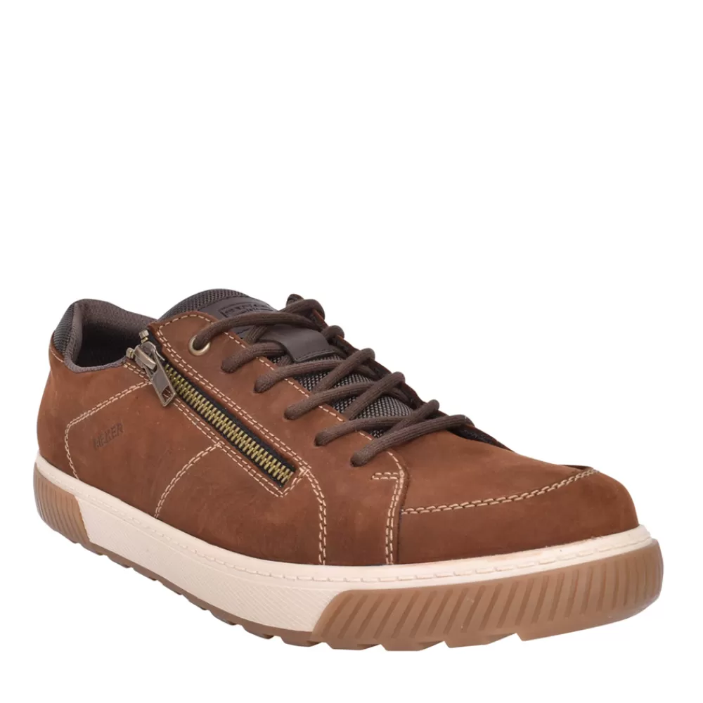 Mens RIEKER Mens 18910 Laced Shoe In Tan