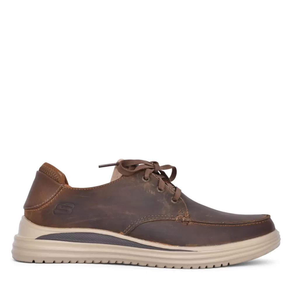 Mens SKECHERS Mens 204473 Valargo Shoe In Brown