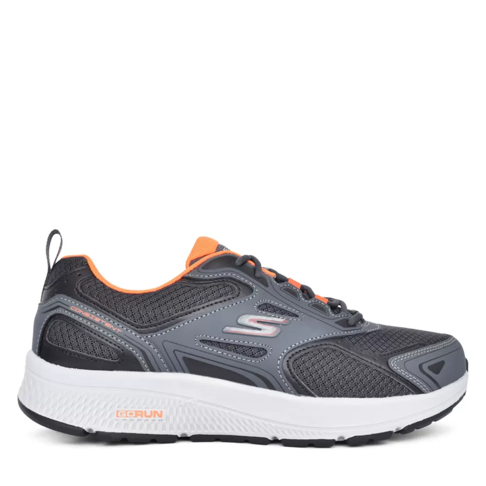 Mens SKECHERS Mens 220034 Go Consistent Laced Trainer In Grey