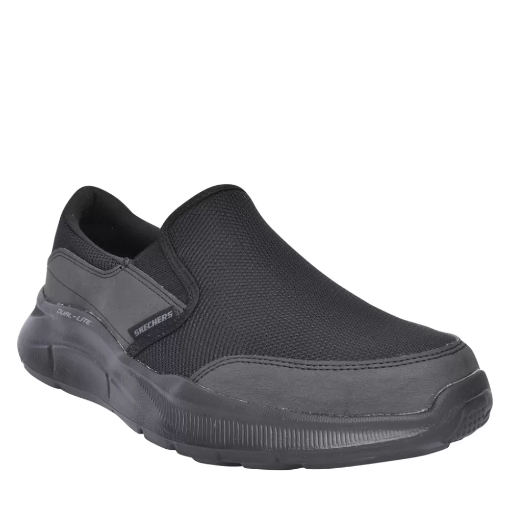 Mens SKECHERS Mens 232515 Equalizer Slip-On Trainer In Black