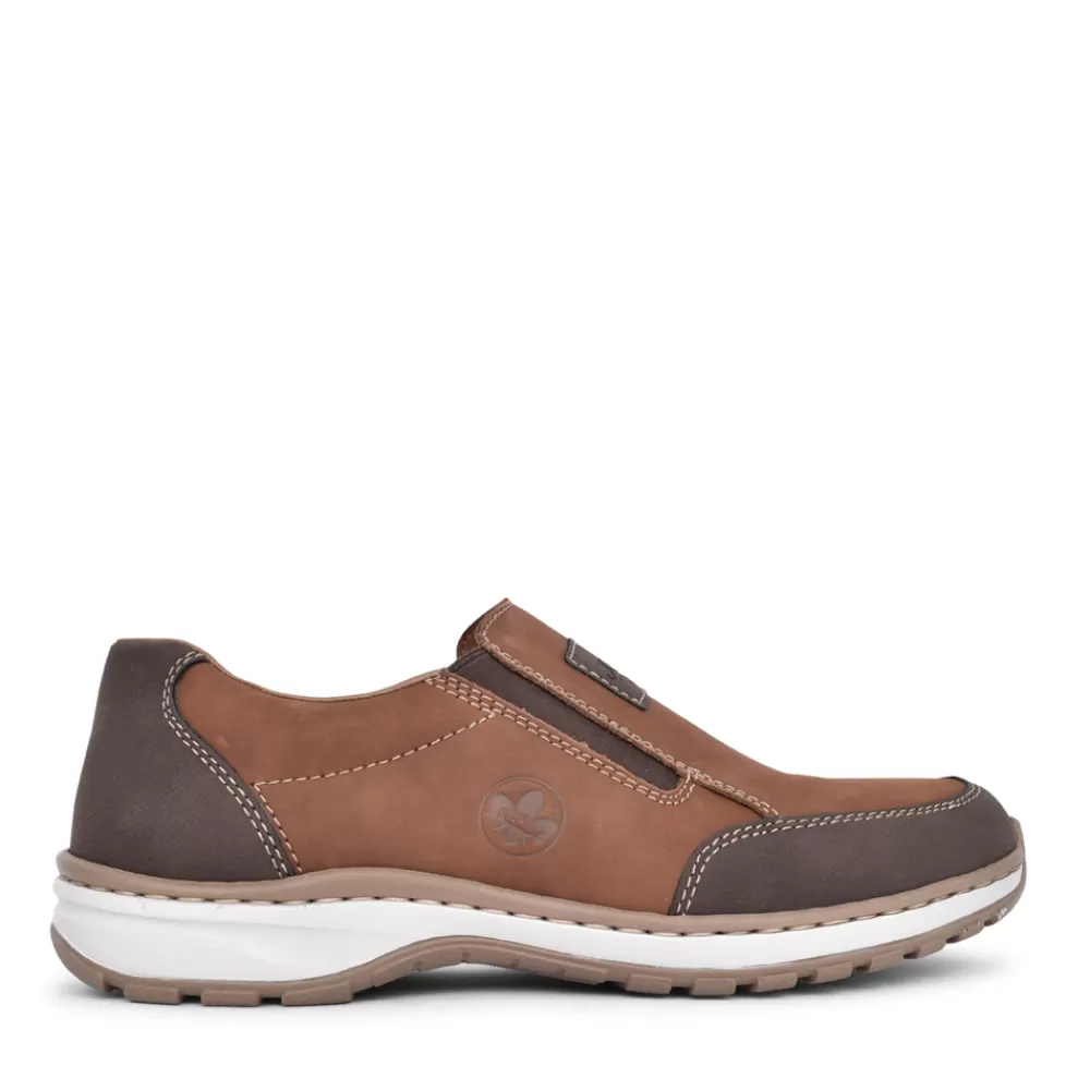 Mens RIEKER Mens 3354 Slip-On Shoe In Brown