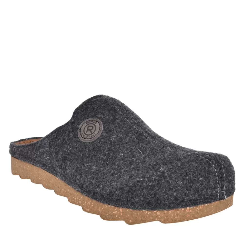 Mens ROHDE Mens 7100 Mule Slipper In Black