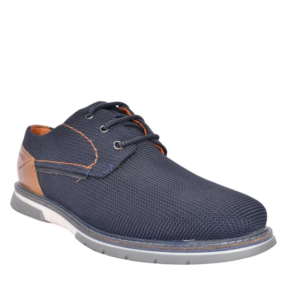 Mens BUGATTI Mens Aer036 Shoe In Navy