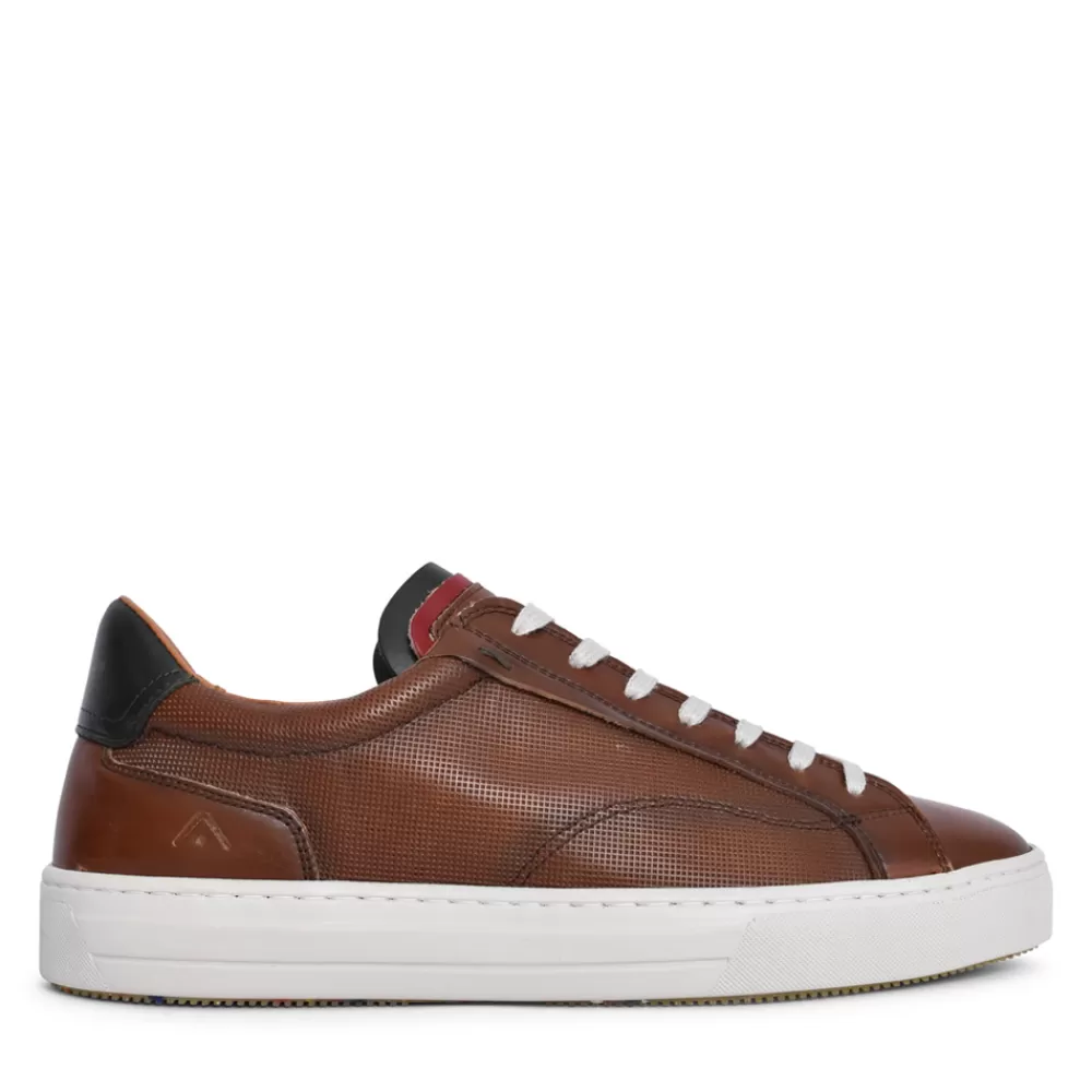 Mens AMBITIOUS Mens Anopolis 11218 Laced Trainer In Camel