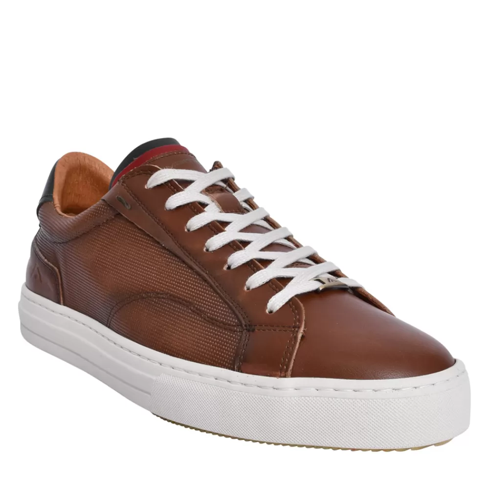 Mens AMBITIOUS Mens Anopolis 11218 Laced Trainer In Camel