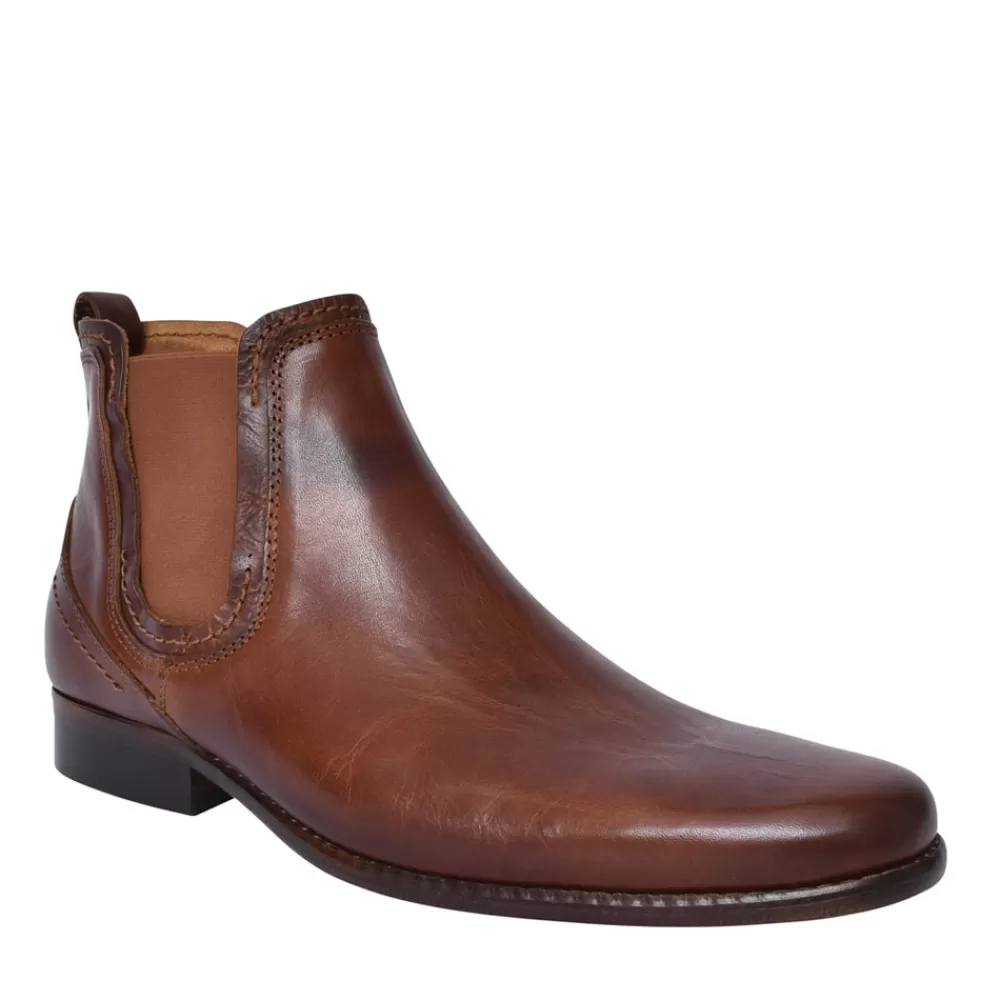 Mens ESCAPE Men's Austin Chelsea Boot In Roasted Chestnut