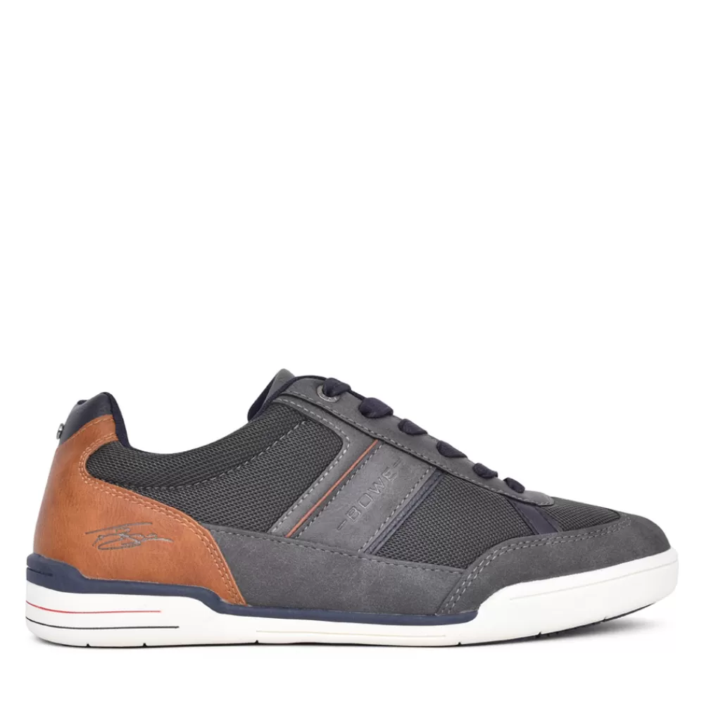 Mens LLOYD & PRYCE Mens Bennett Laced Trainer In Charcoal