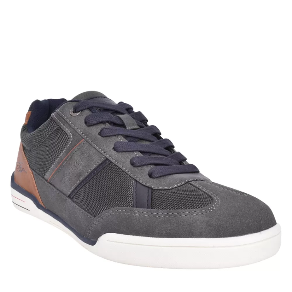 Mens LLOYD & PRYCE Mens Bennett Laced Trainer In Charcoal