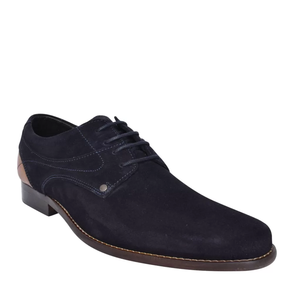 Mens ESCAPE Men's Big Creek Formal Laced Shoe In Navy